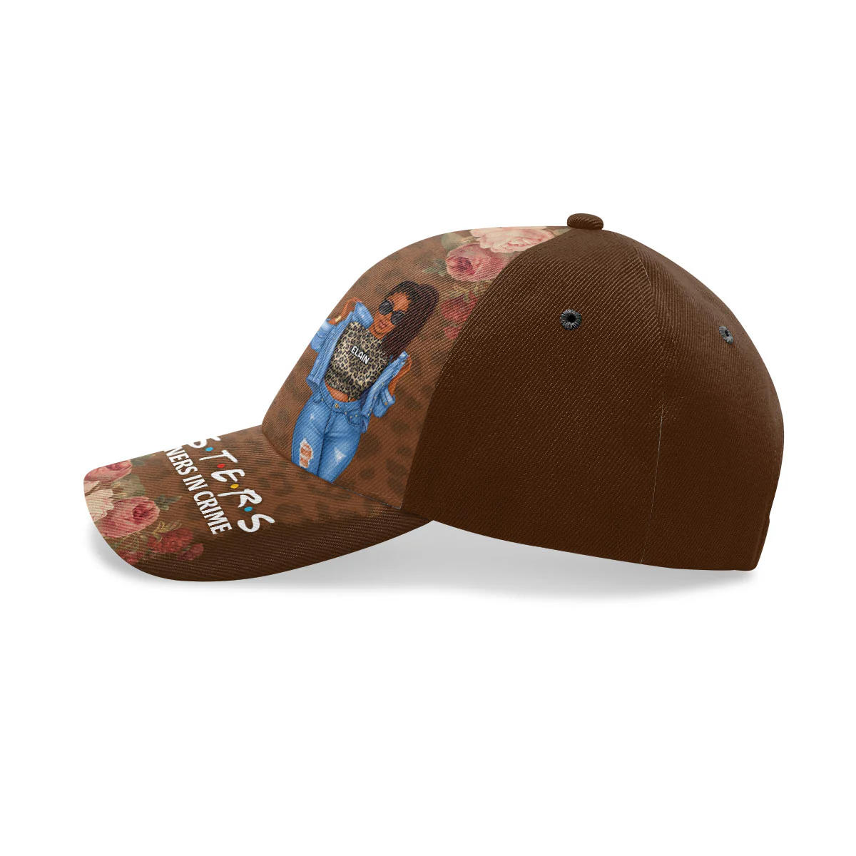 Partners In Crime - Personalized Classic Cap - Image 3