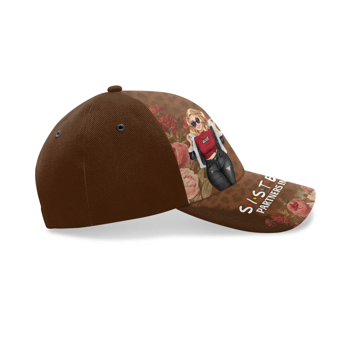 Partners In Crime - Personalized Classic Cap - Image 4