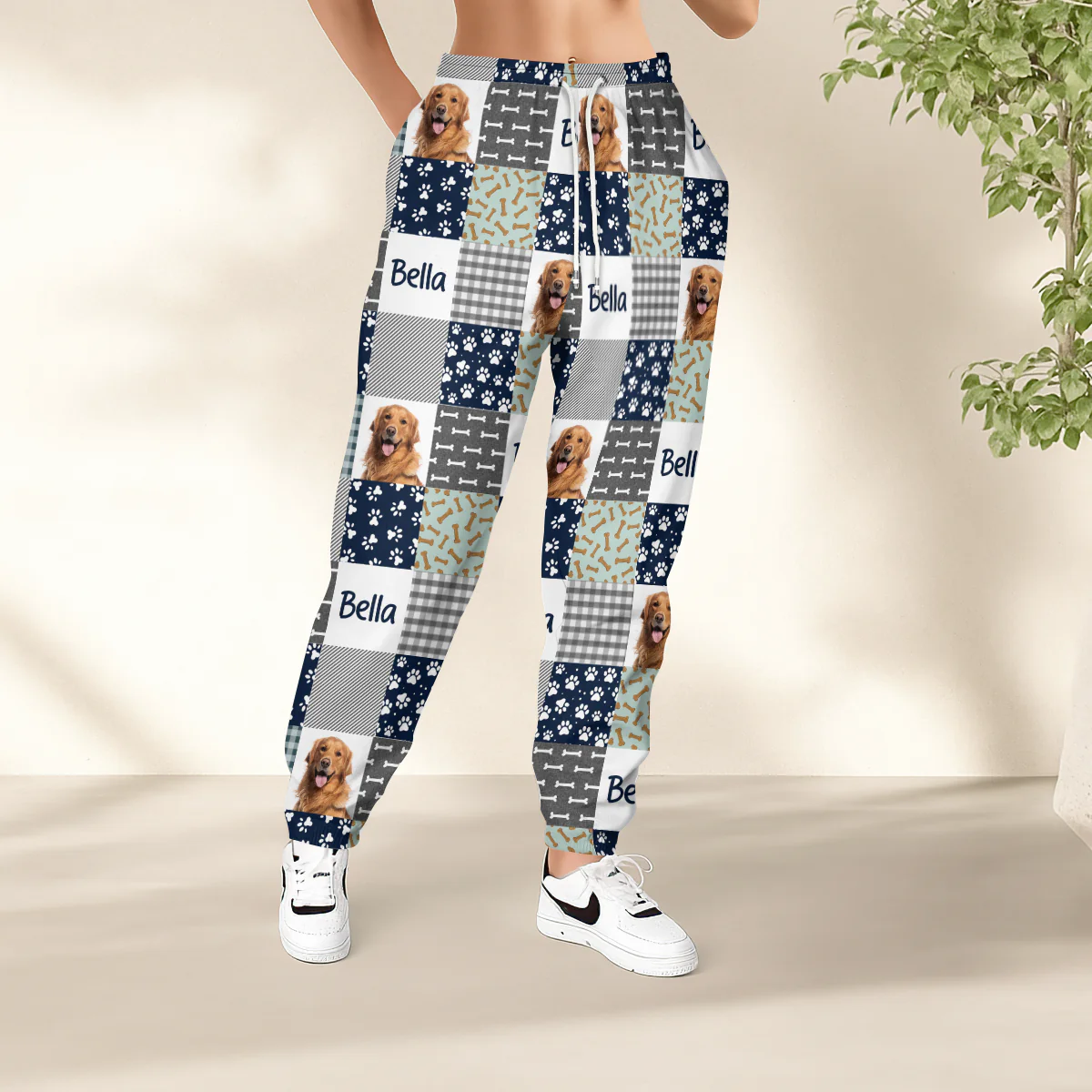 Paws Of My Heart - Personalized Sweatpants - Image 3