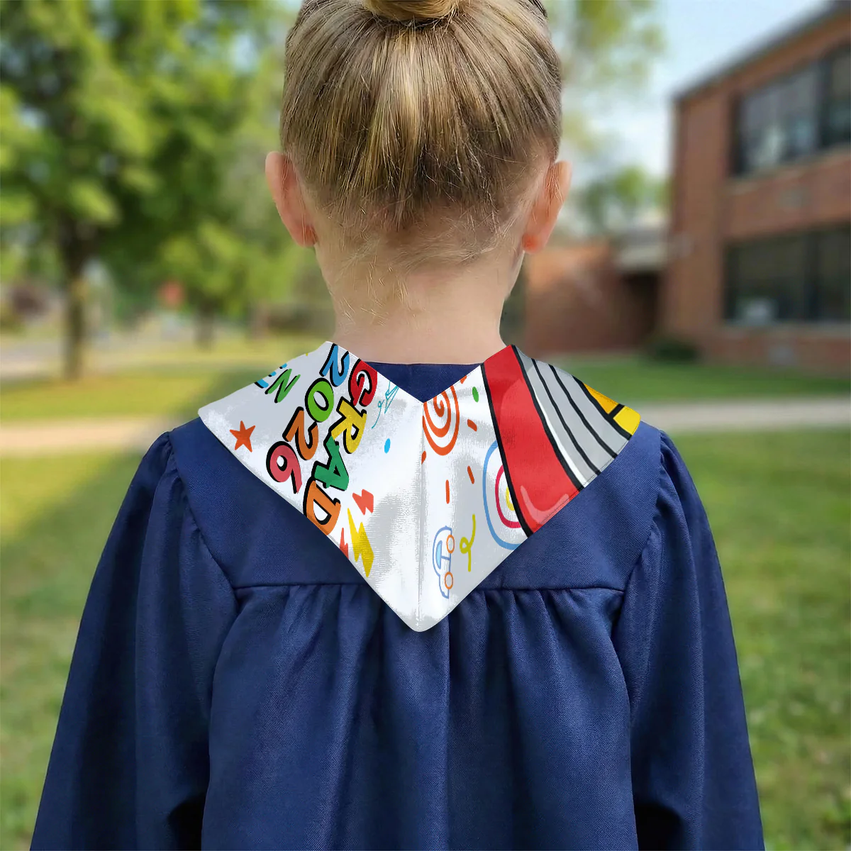 Preschool Kindergarten Graduation - Personalized Kid Graduation Stole - Image 4