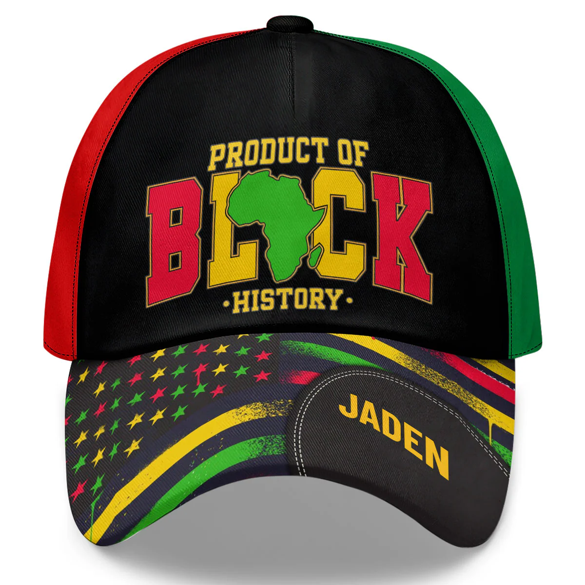 Product Of Black History - Personalized Classic Cap