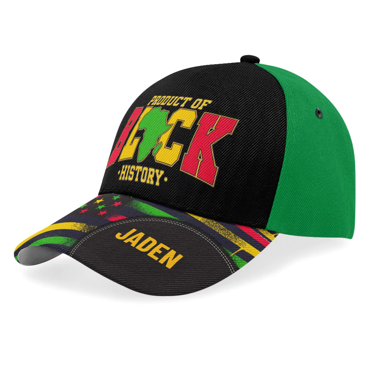 Product Of Black History - Personalized Classic Cap - Image 2