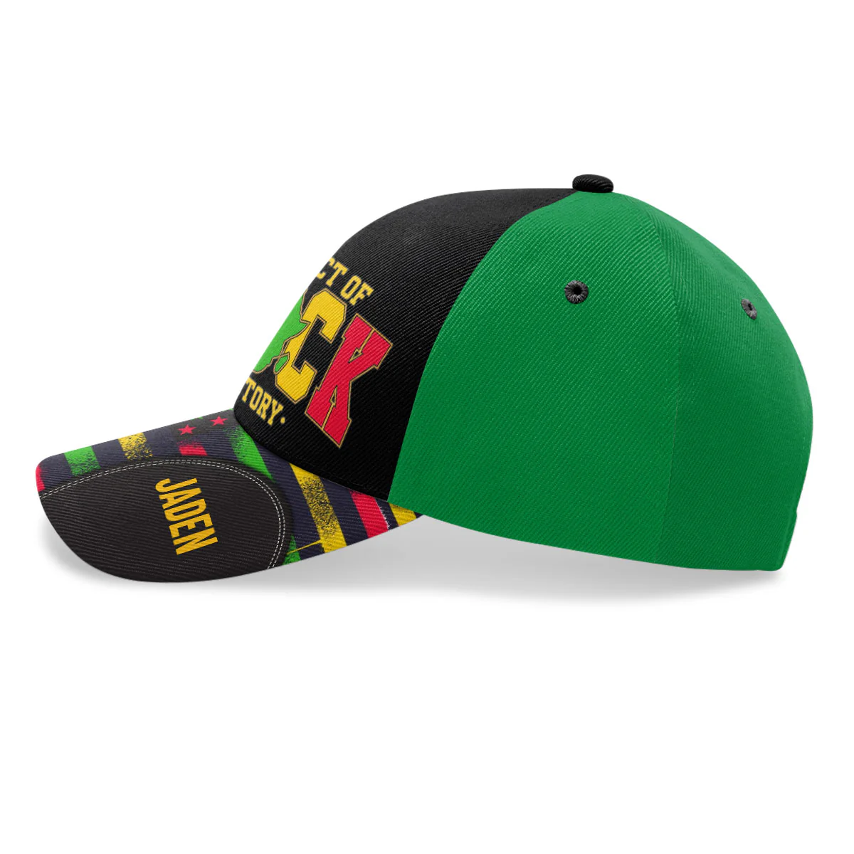Product Of Black History - Personalized Classic Cap - Image 3