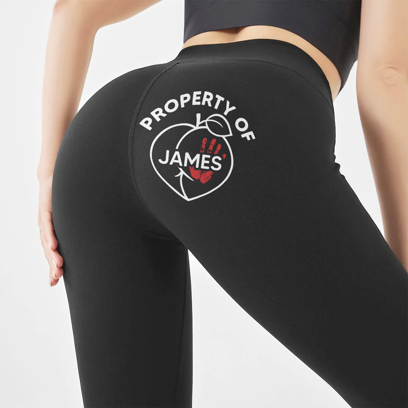 Property Of Anniversary Gift For Wife - Personalized Leggings - Image 3
