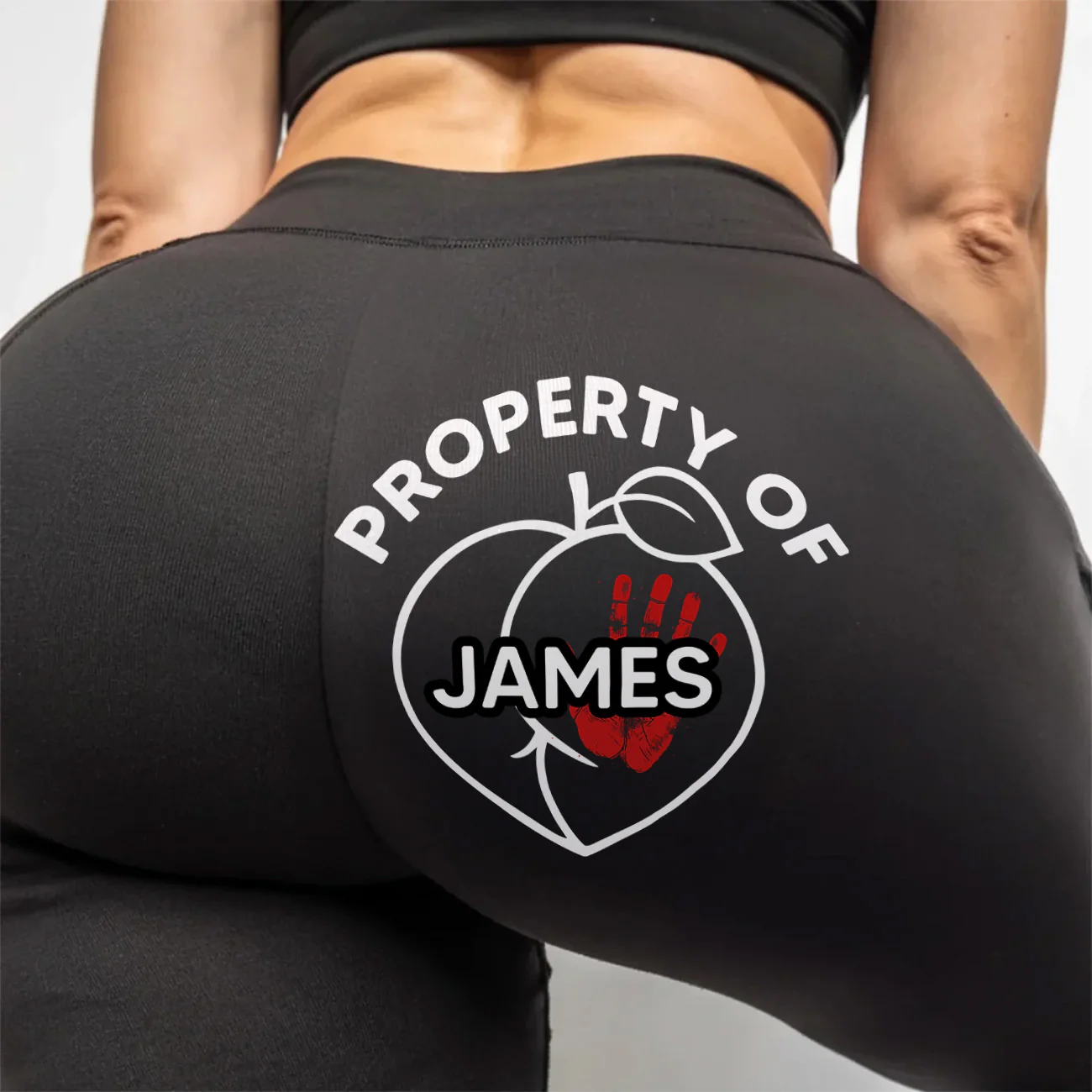 Property Of Anniversary Gift For Wife - Personalized Leggings - Image 4