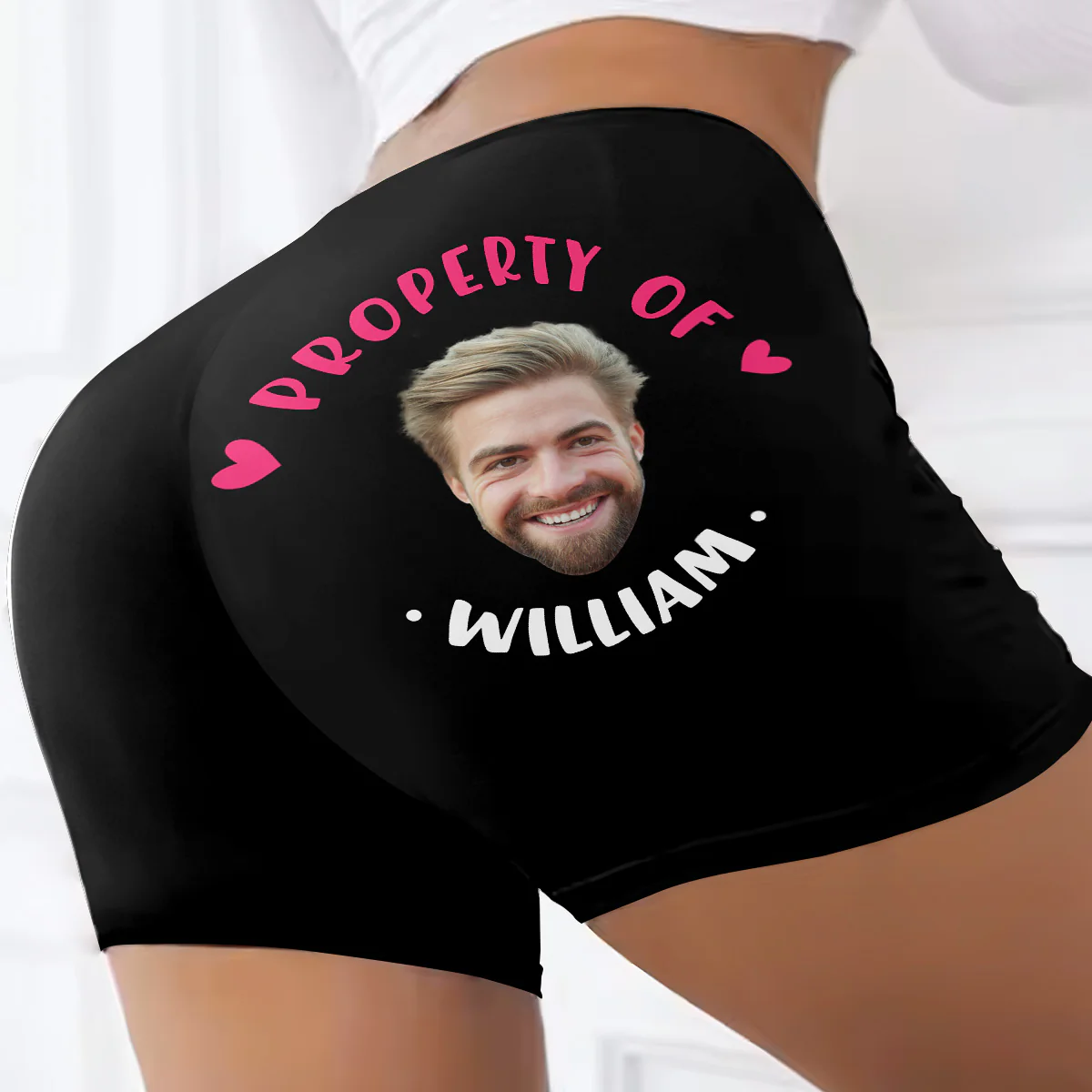 Property Of - Personalized Short Leggings - Image 2