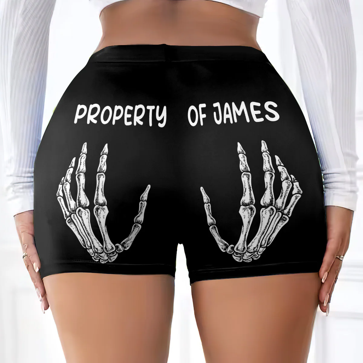 Property Of - Personalized Short Leggings