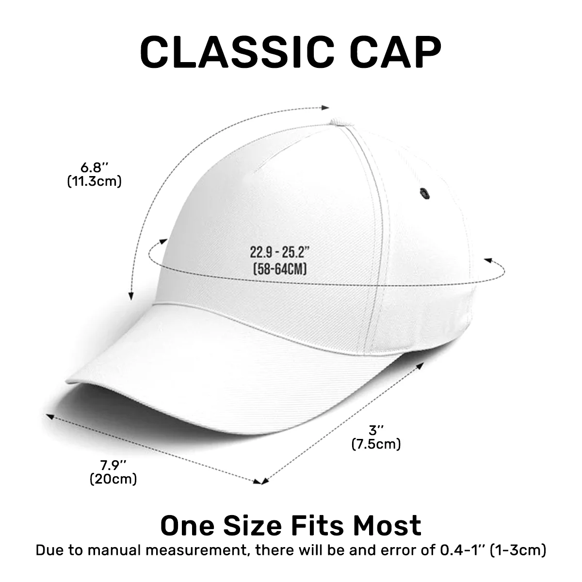Proud Mother Of A Few Kids - Personalized Classic Cap - Image 6