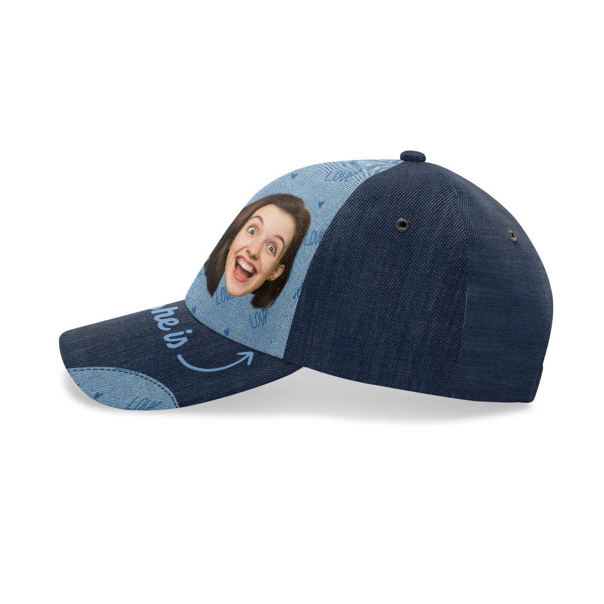 Put It In My Wife's Tab - Personalized Classic Cap - Image 4