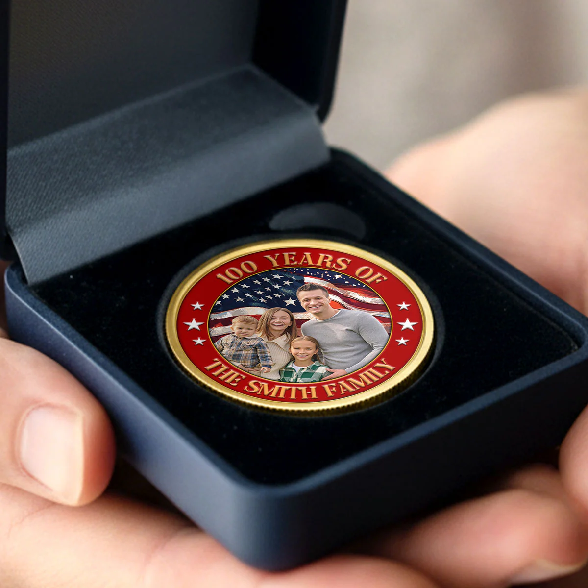 Rooted In Freedom, Growing In Legacy - Personalized Commemorative Coin - Image 3