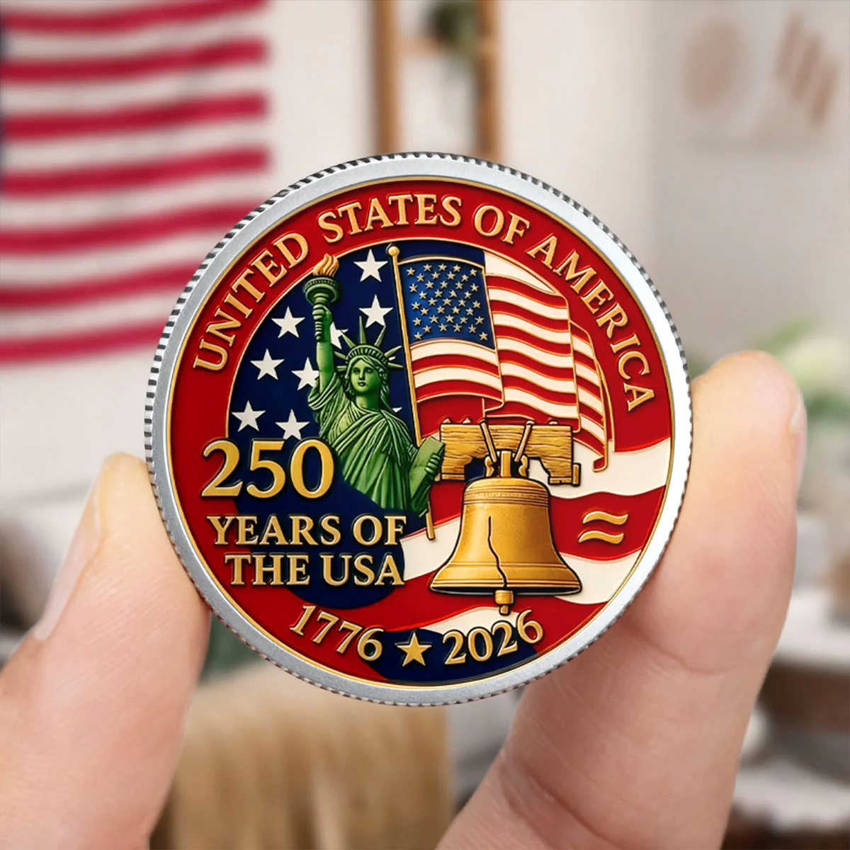 Rooted In Freedom, Growing In Legacy - Personalized Commemorative Coin - Image 4