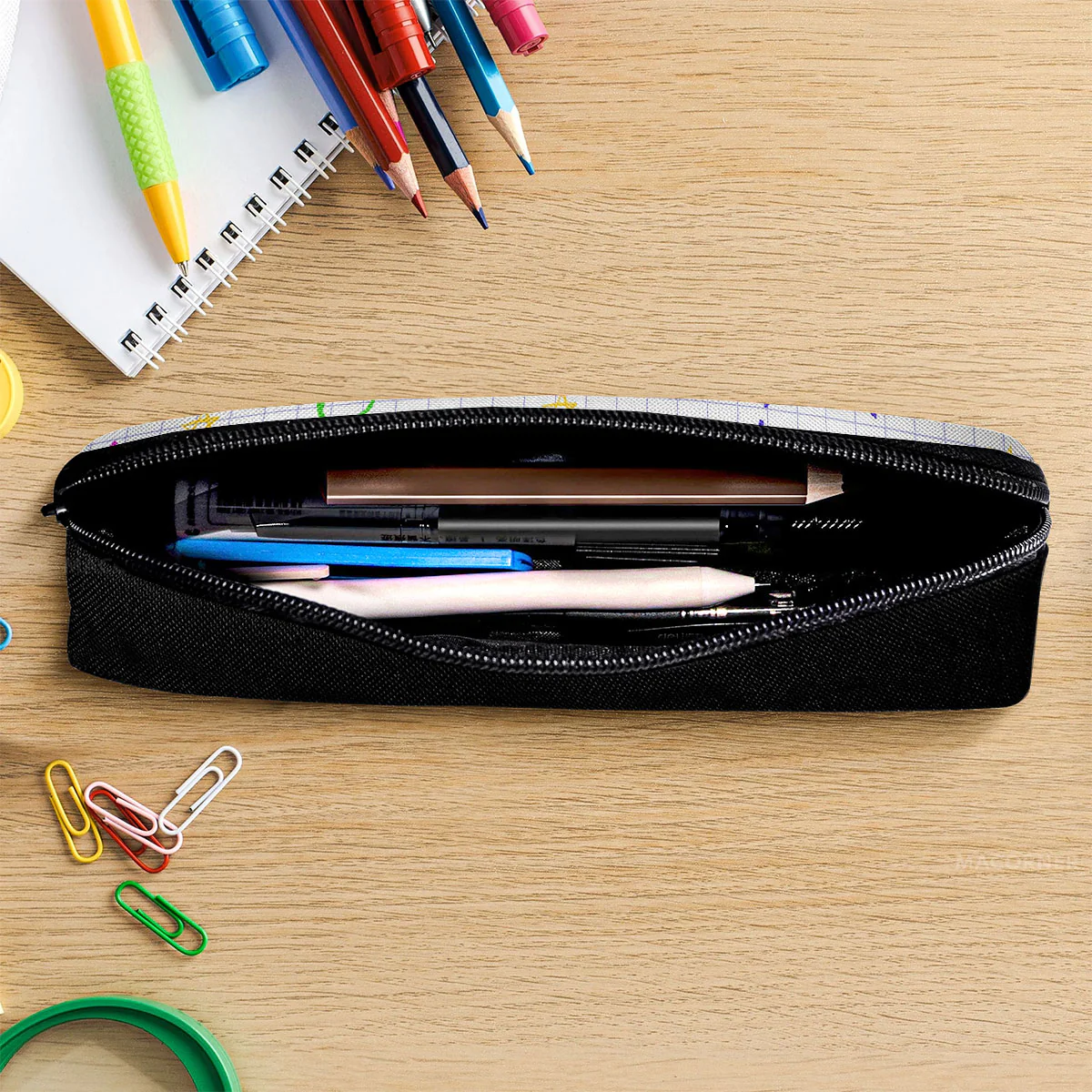 School Kid Affirmations - Personalized Pencil Case - Image 4