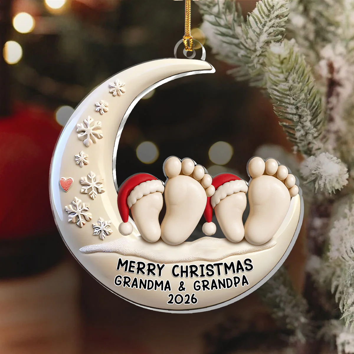 See You In 2026 My Love - Personalized 1-Layer Acrylic Ornament - Image 6