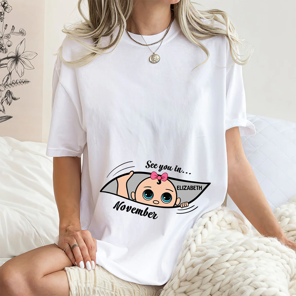 See You Soon - Personalized Classic Unisex T-shirt - Image 3
