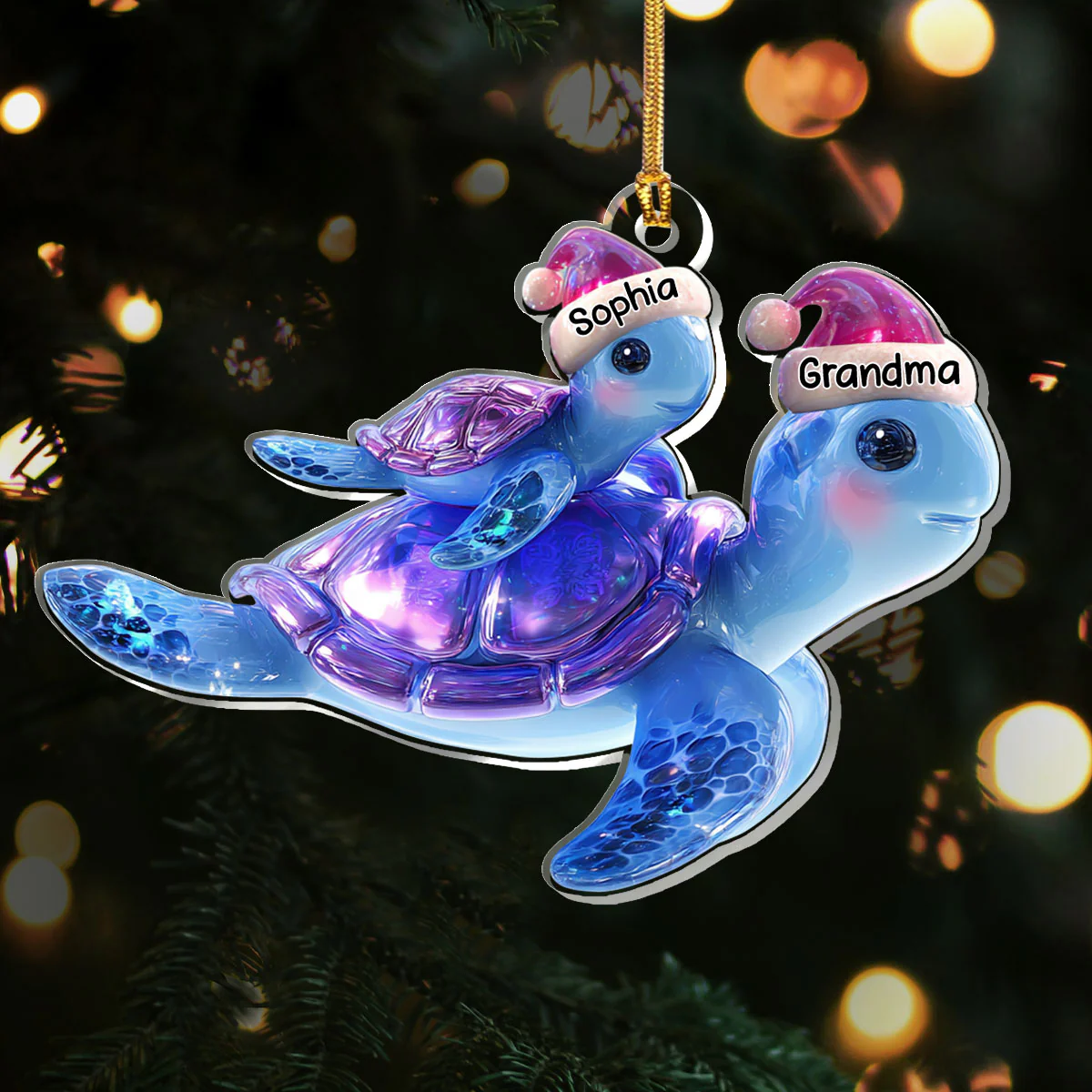 Shell Of Love - Personalized 1-Layer Acrylic Ornament