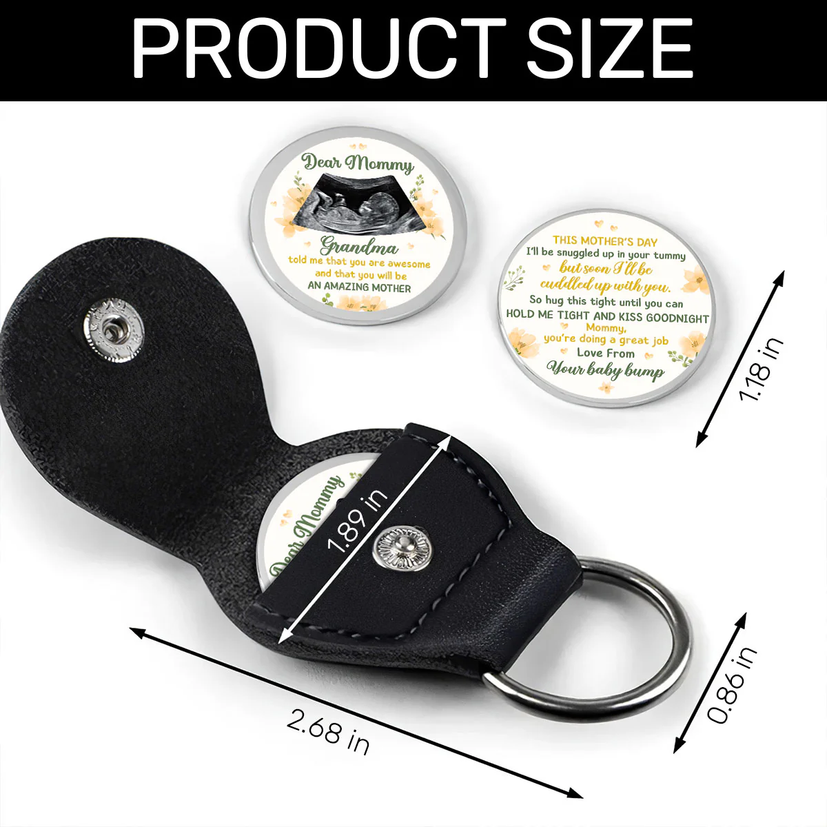 Soon I’ll Be Cuddled Up With You - Personalized Pocket Hug - Image 5