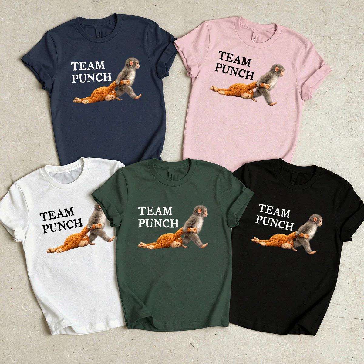 Team Punch 2 - Personalized 2D Unisex T-shirt - Image 7