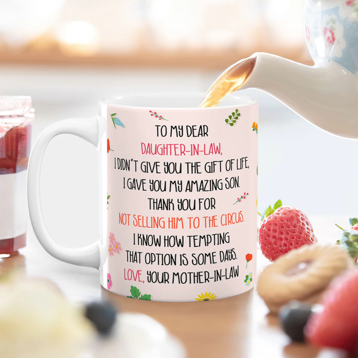 Thank You For Not Selling Him To The Circus - Personalized Mug - Image 4