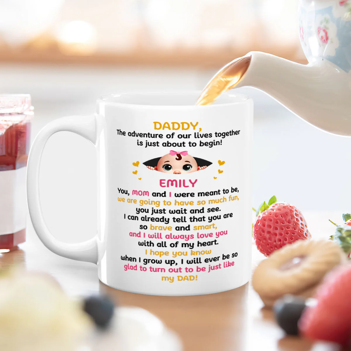 The Adventure Of Our Lives Together - Personalized Ceramic Coffee Mug - Image 4