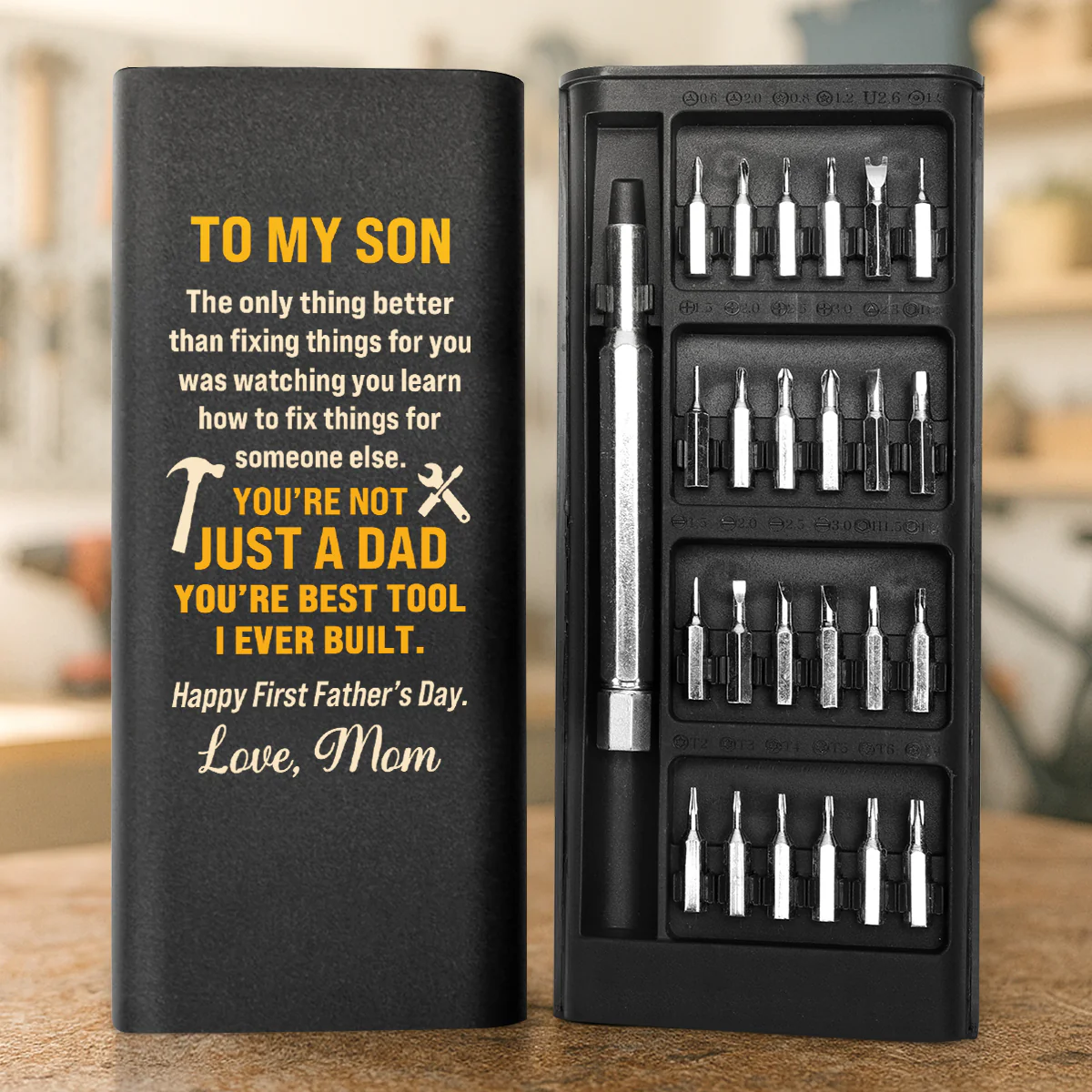The Best Tool I Ever Built - Personalized Screwdriver Set