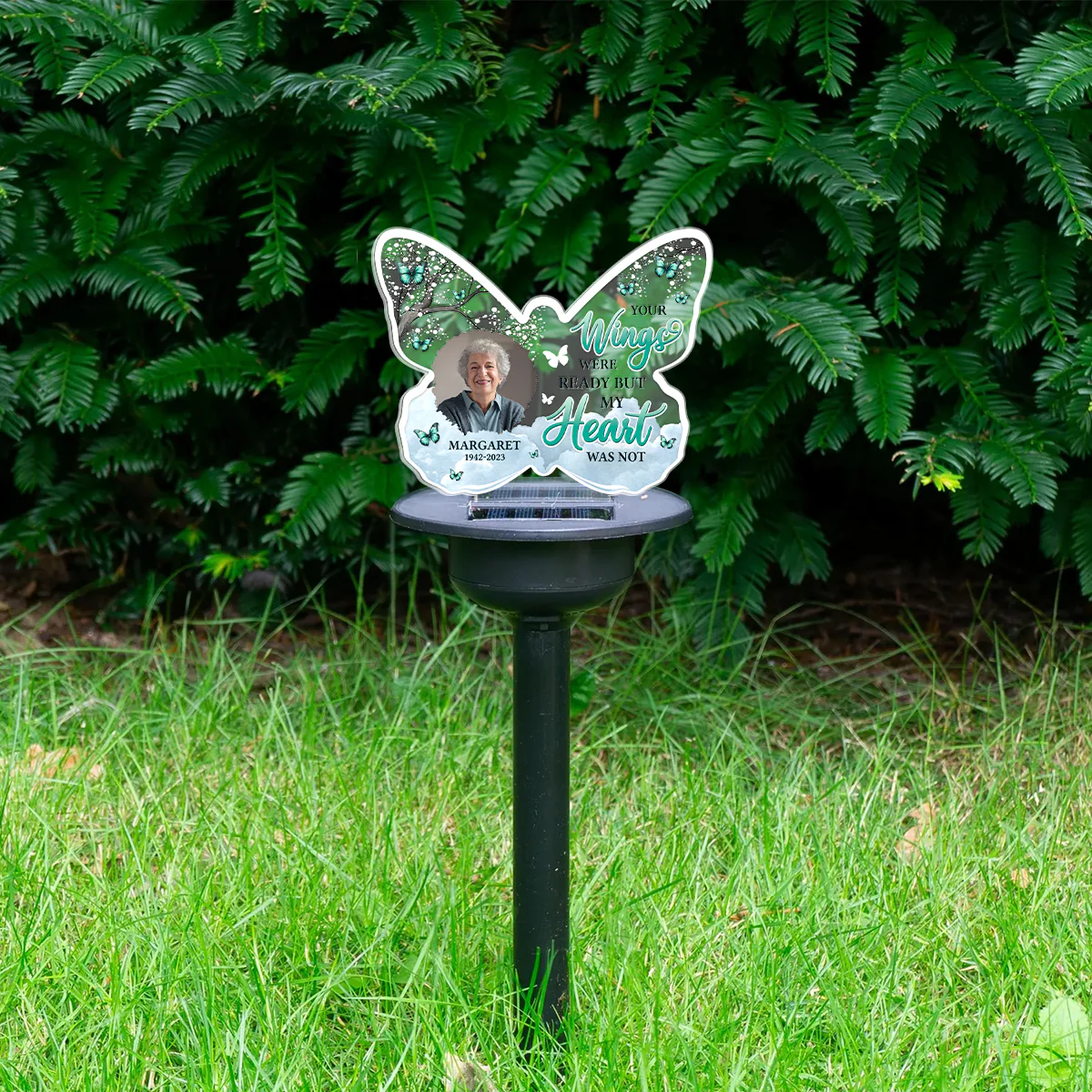 The Heart Remains - Personalized Solar Light - Image 4