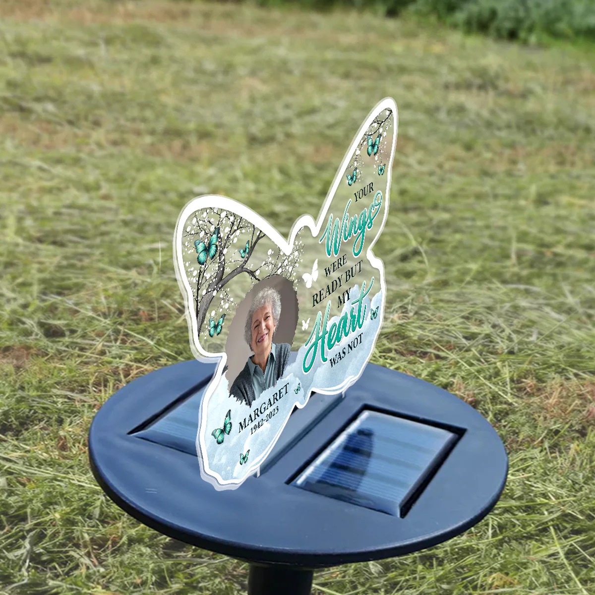 The Heart Remains - Personalized Solar Light - Image 5