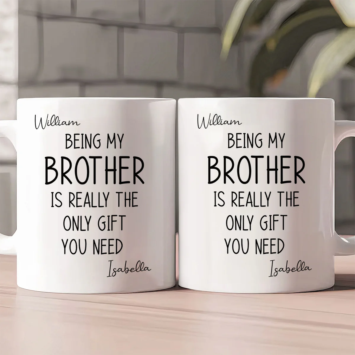 The Only Gift You Need - Personalized Ceramic Coffee Mug - Image 2