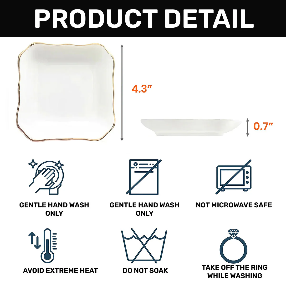 The Only Thing Better Than Being Your Mother Birth Month Flower - Personalized Jewelry Dish - Image 6