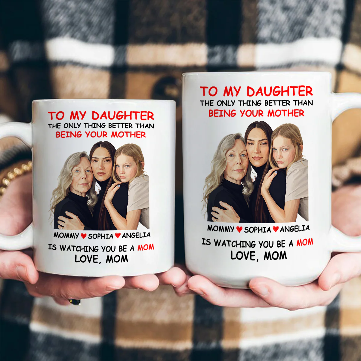 The Only Thing Better Than Being Your Mother - Personalized Ceramic Coffee Mug - Image 4