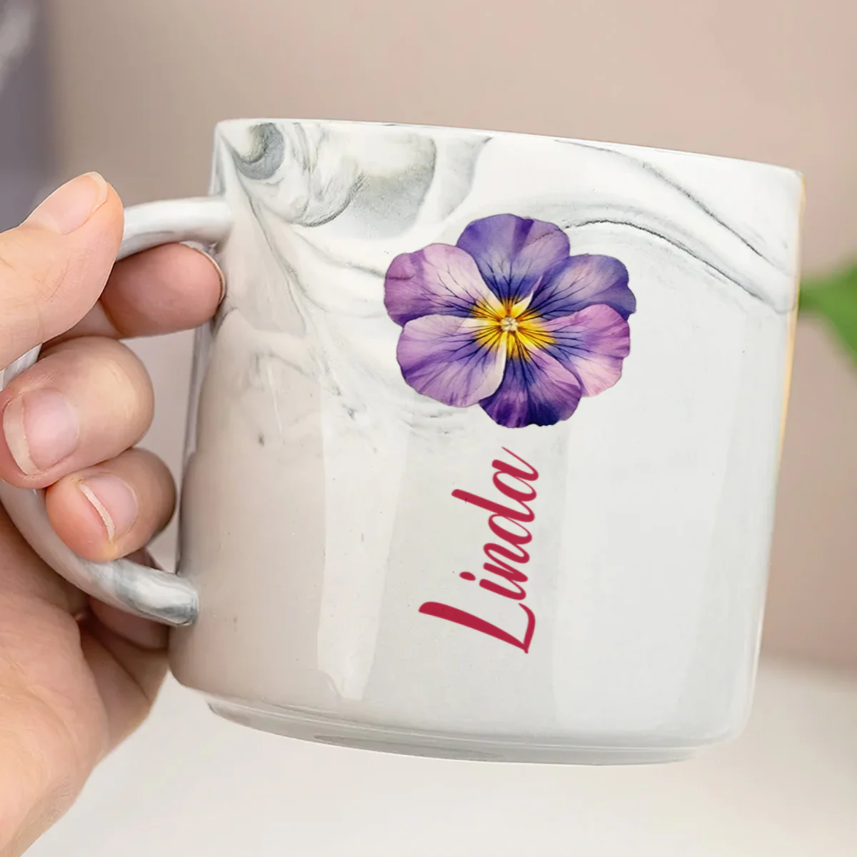 The Only Thing Better Than Being Your Mother - Personalized Marble Mug - Image 5