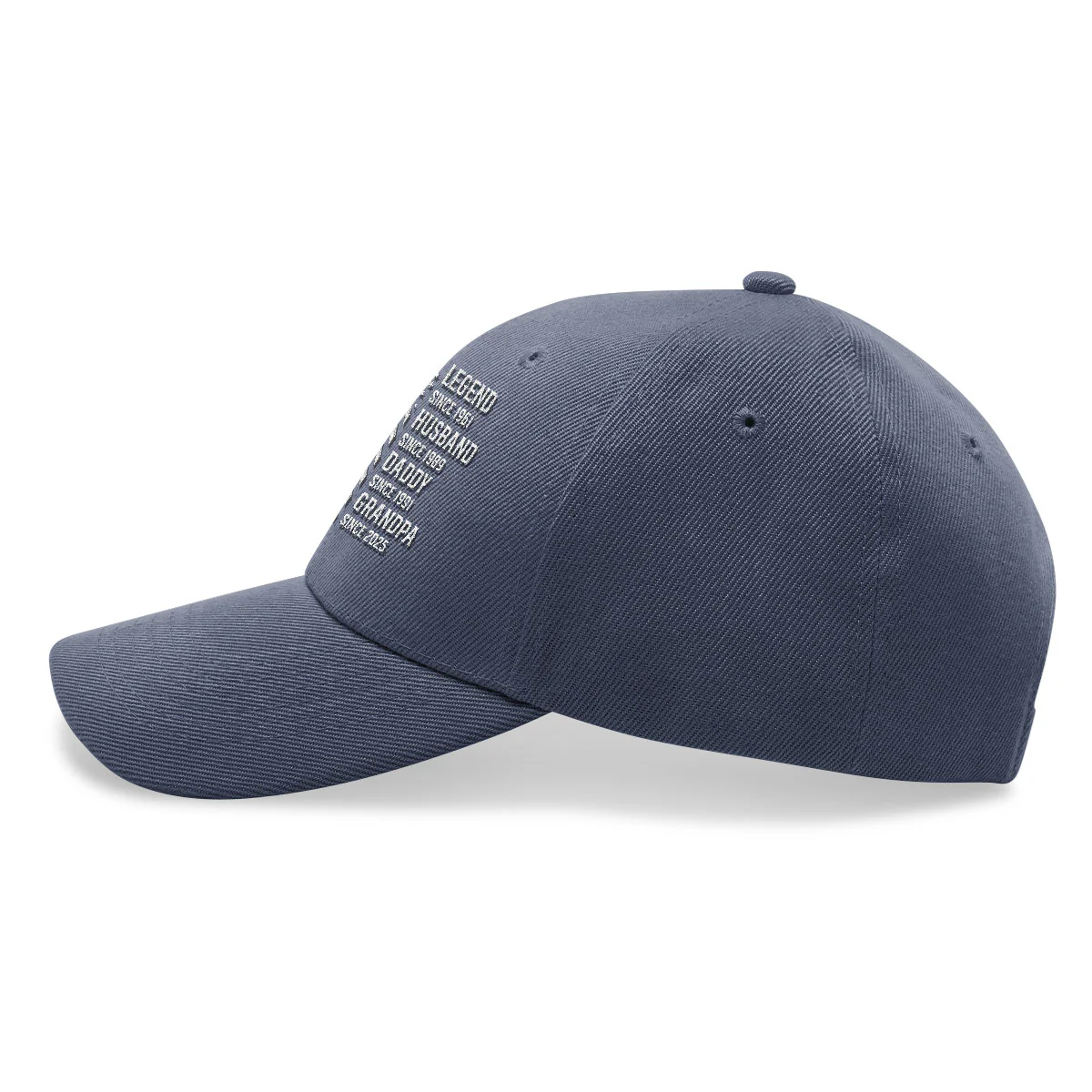 The Original Legend - Personalized Embroidered Baseball Cap - Image 4