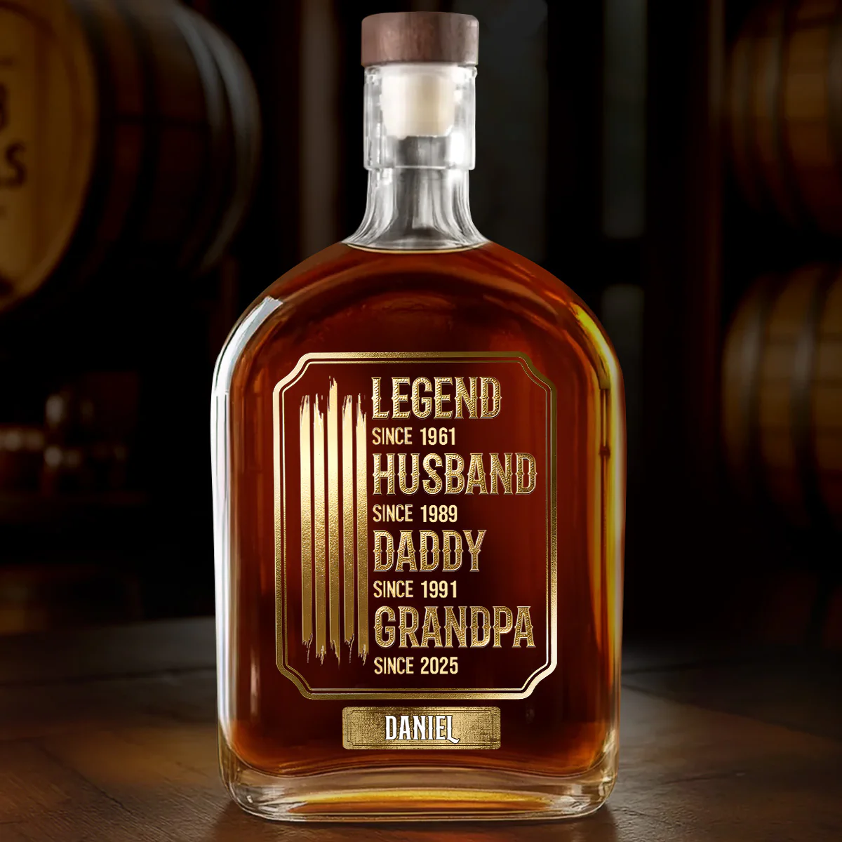The Original Legend - Personalized Whiskey Bottle