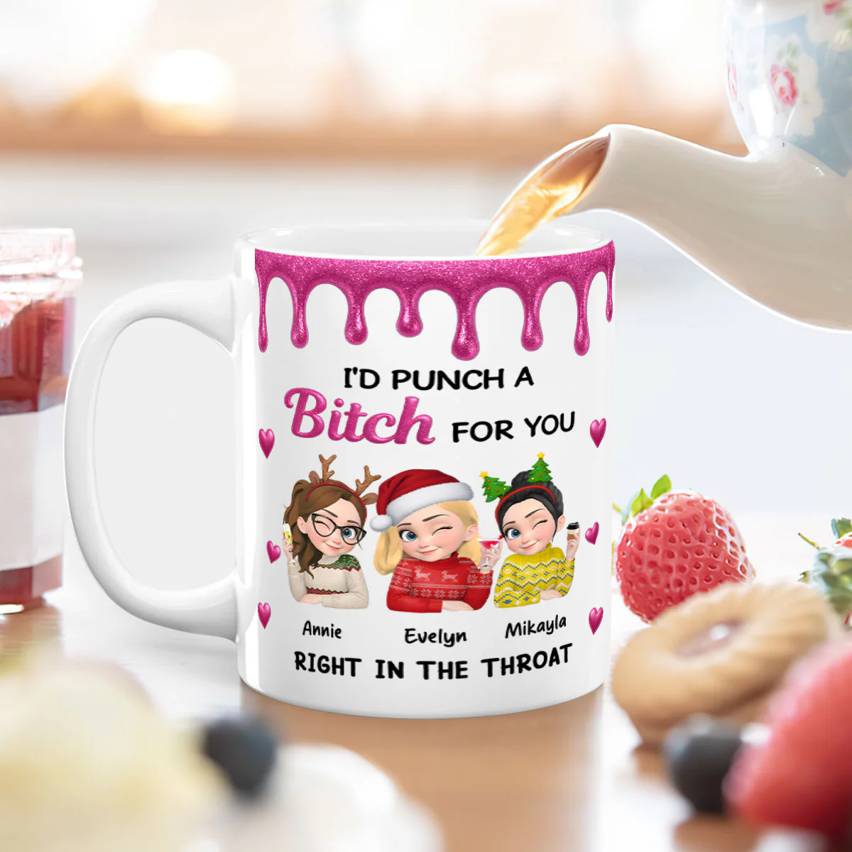The Thing I Would Do For You - Personalized Ceramic Coffee Mug - Image 4