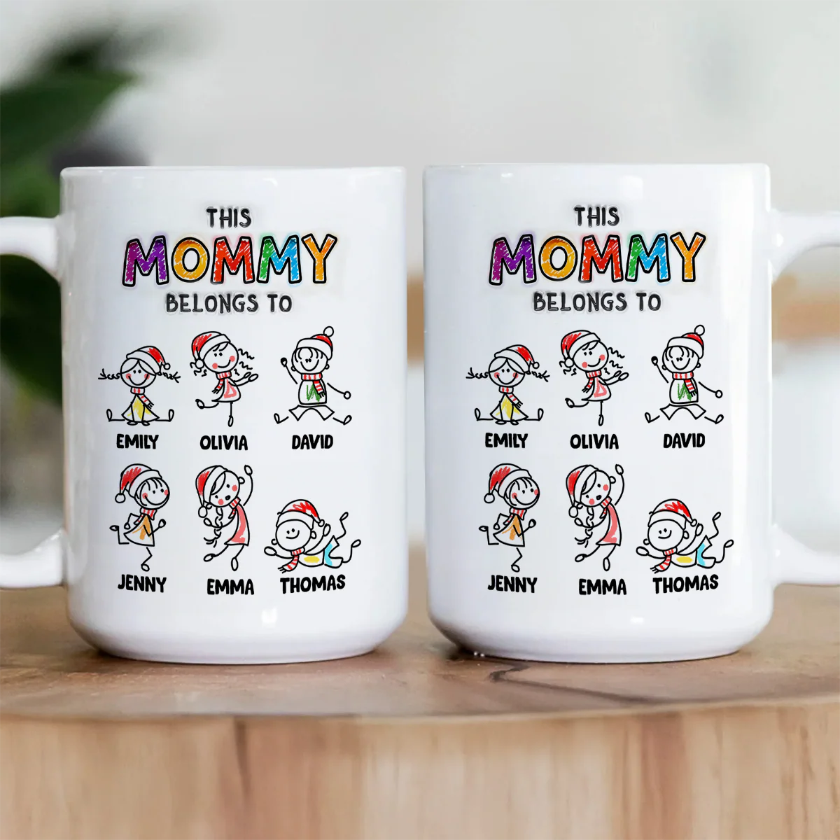 This Grandma Belongs To - Personalized Ceramic Coffee Mug - Image 3