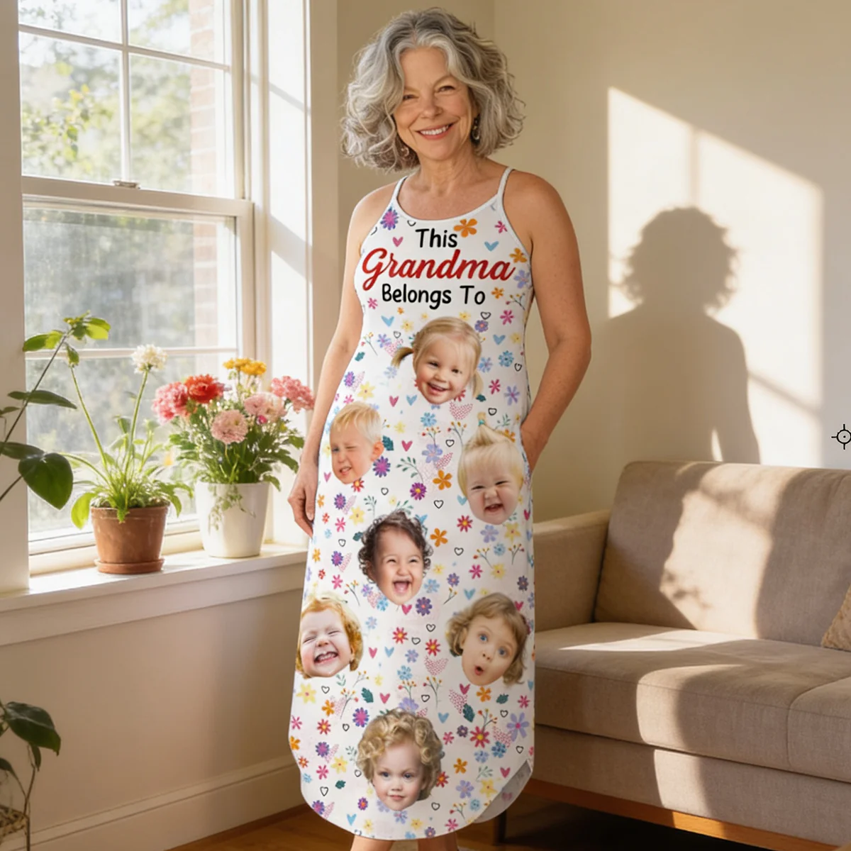This Grandma Belongs To - Personalized Maxi Dress - Image 2