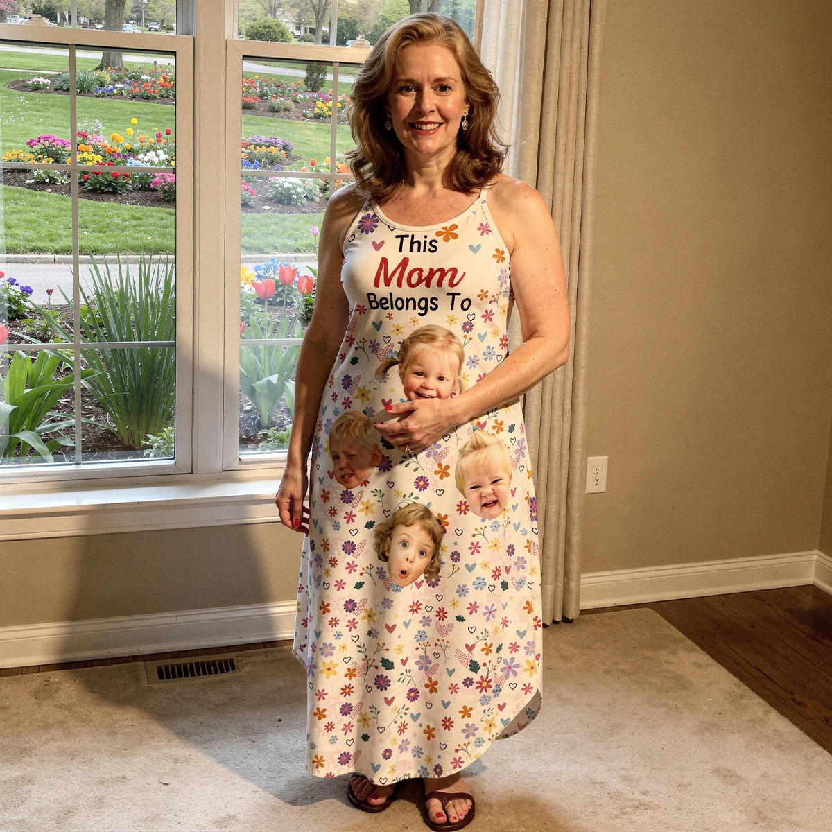 This Grandma Belongs To - Personalized Maxi Dress - Image 5