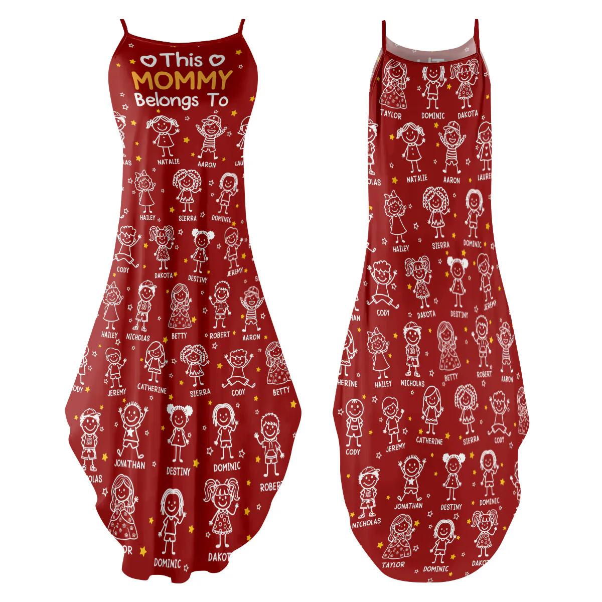 This Grandma Belongs To - Personalized Maxi Dress - Image 2