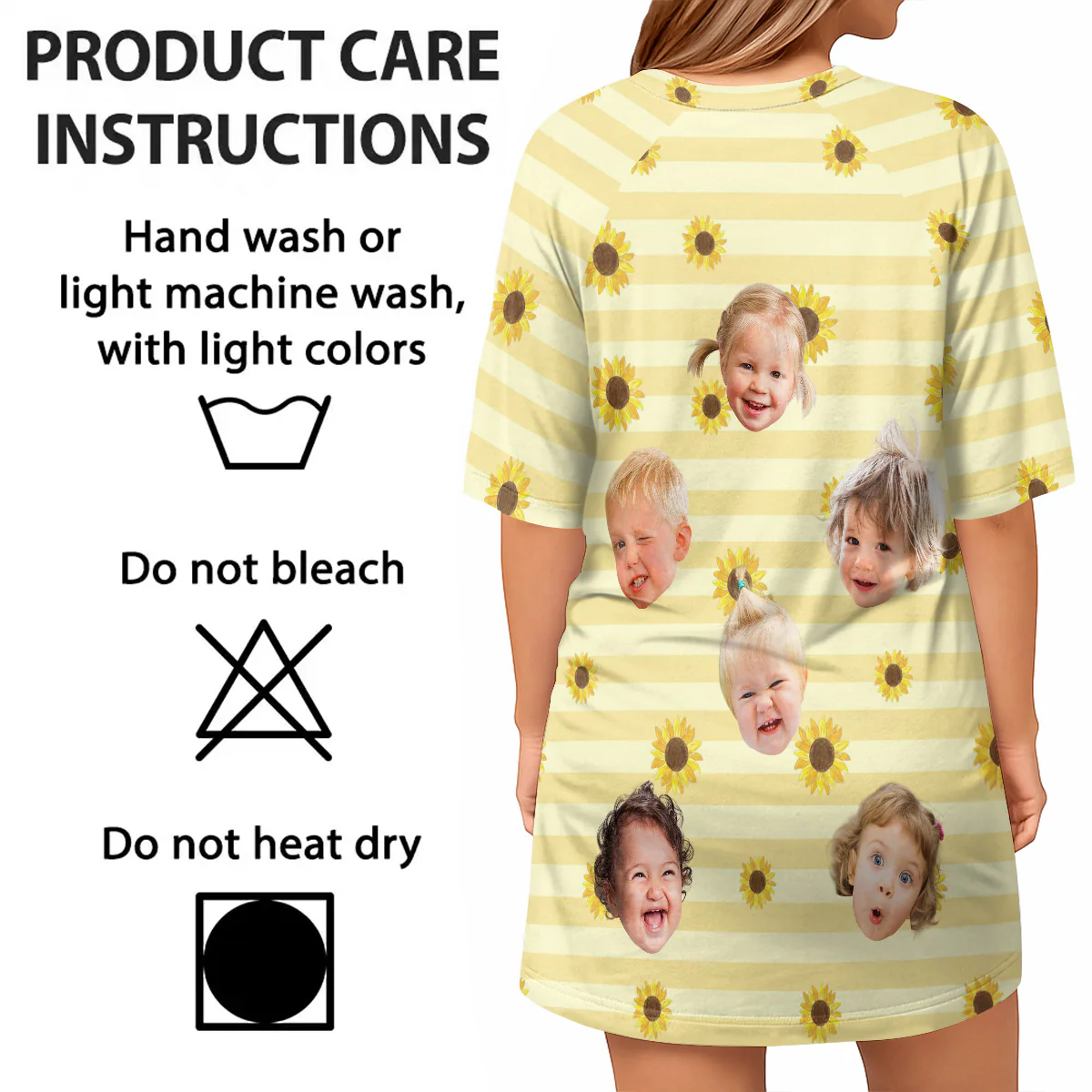 This Grandma Belongs To - Personalized Sleep Tee - Image 7