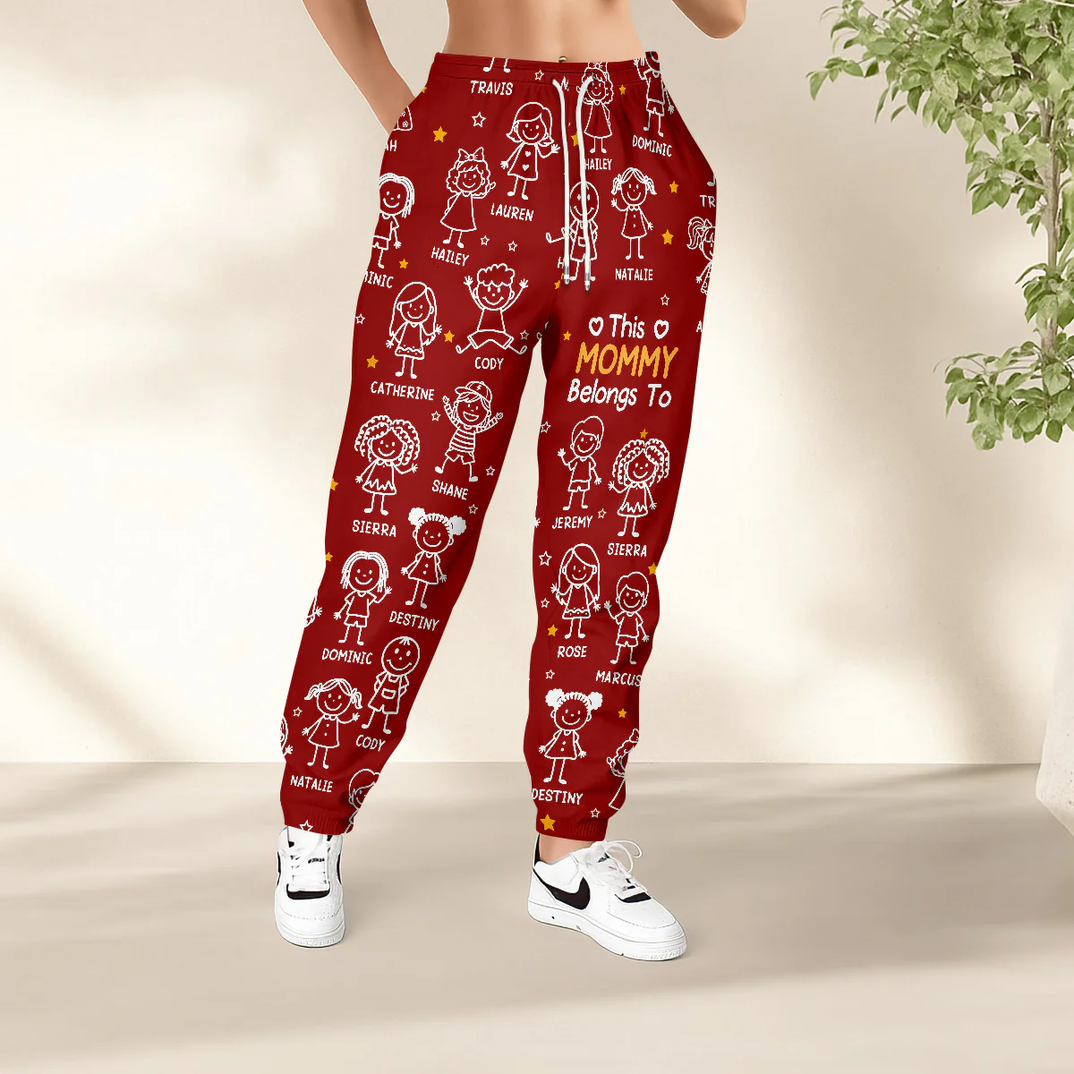 This Grandma Belongs To - Personalized Sweatpants - Image 3