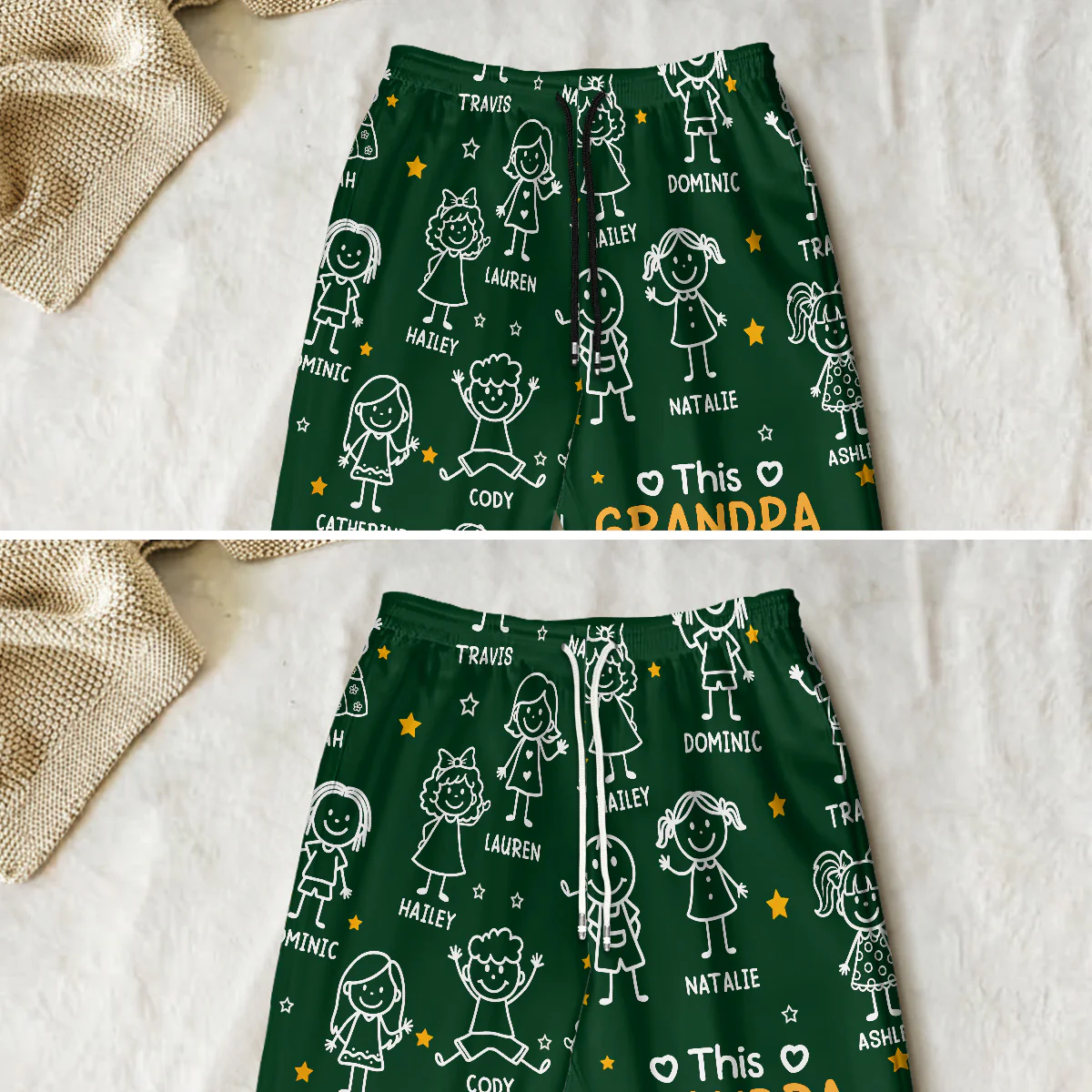 This Grandma Belongs To - Personalized Sweatpants - Image 4