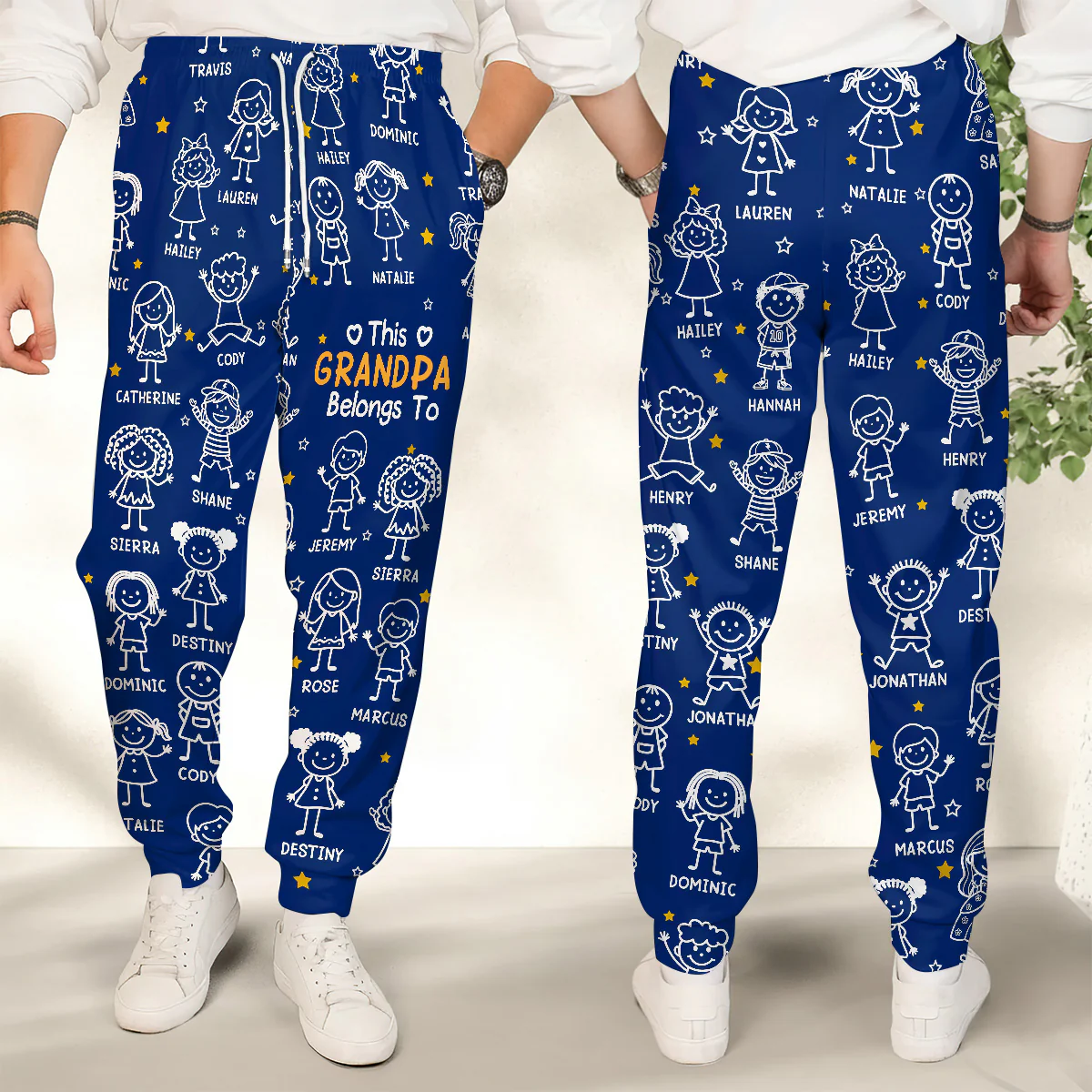 This Grandma Belongs To - Personalized Sweatpants - Image 5