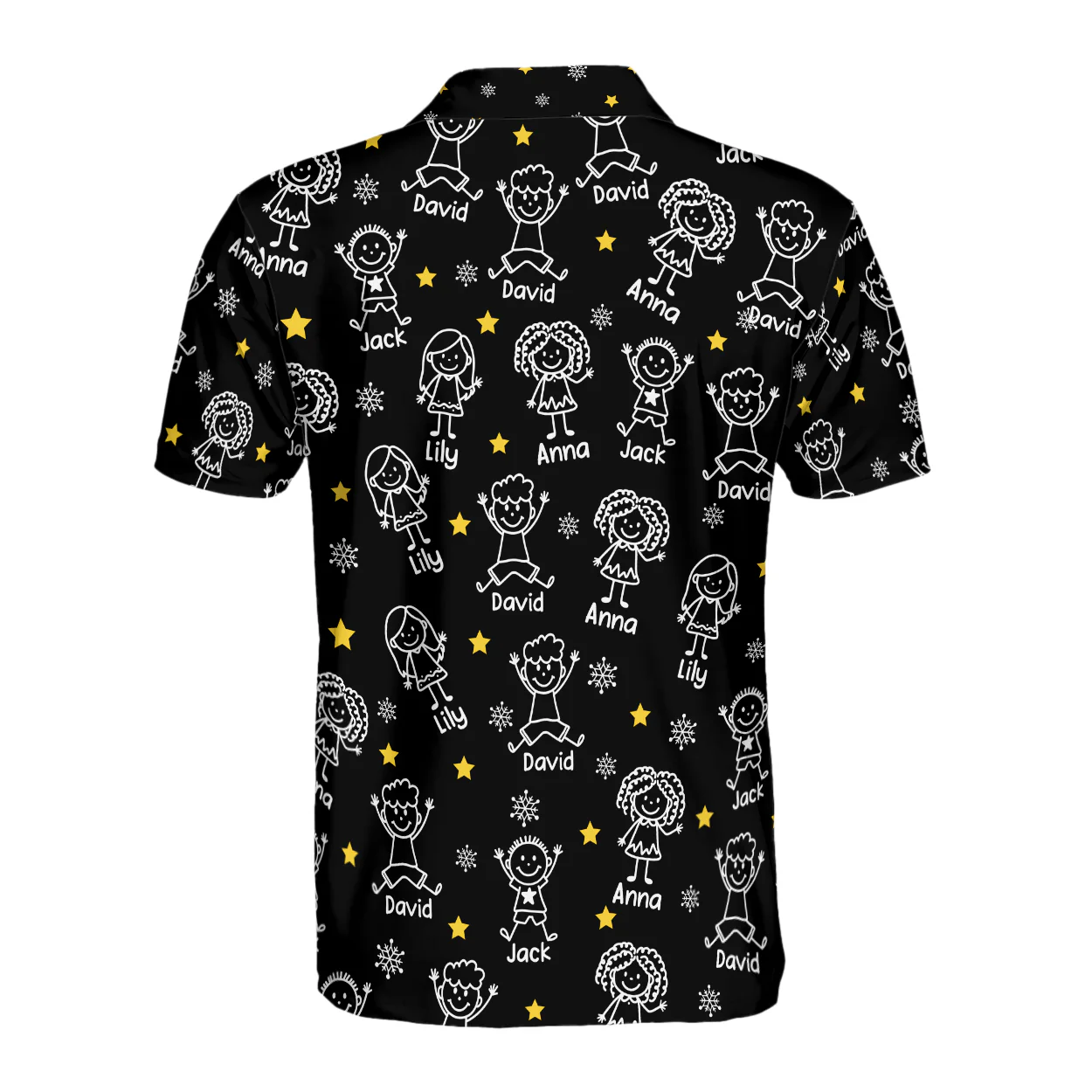 This Grandpa Dad Belongs To Kids Pet - Personalized Polo Shirt - Image 5