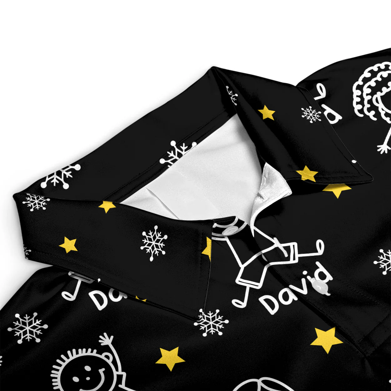 This Grandpa Dad Belongs To Kids Pet - Personalized Polo Shirt - Image 6