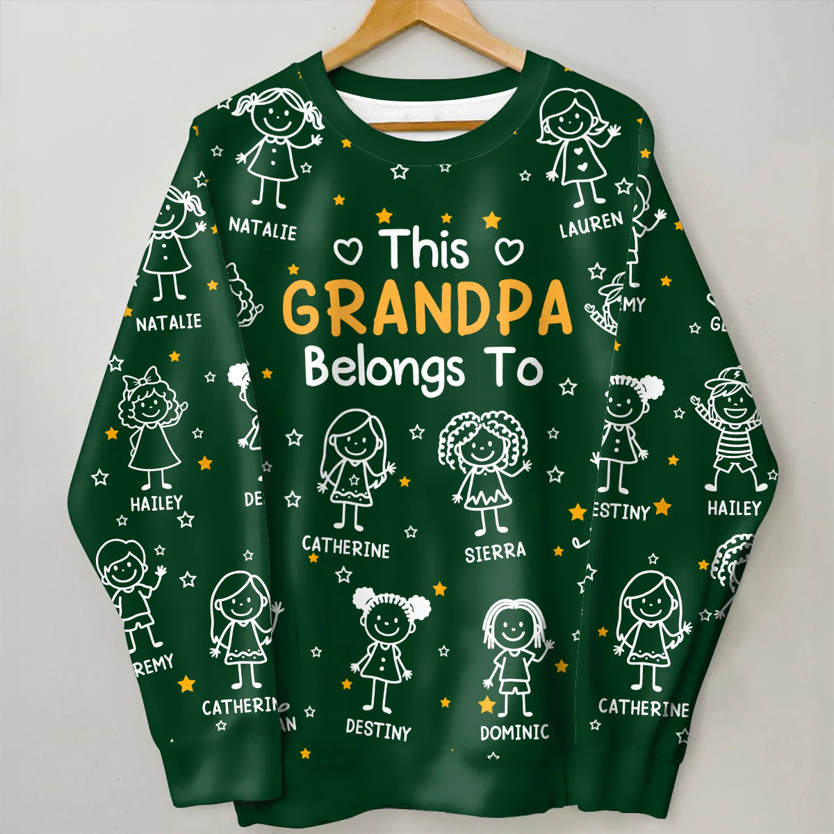This Mommy Belongs To - Personalized 3D Sweatshirt - Image 2