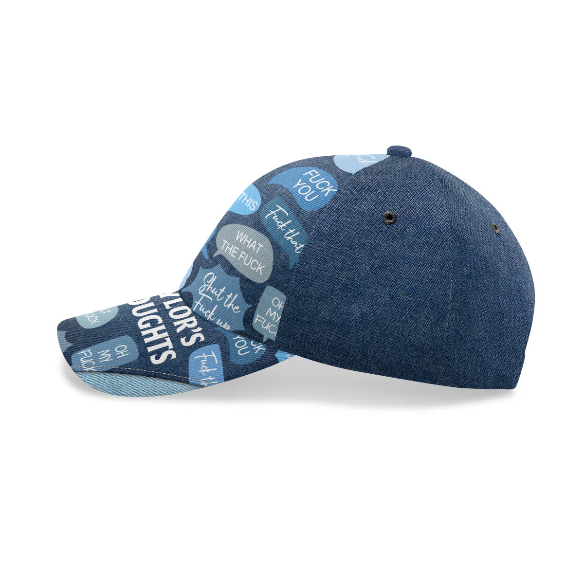 Thought - Personalized Classic Cap - Image 3