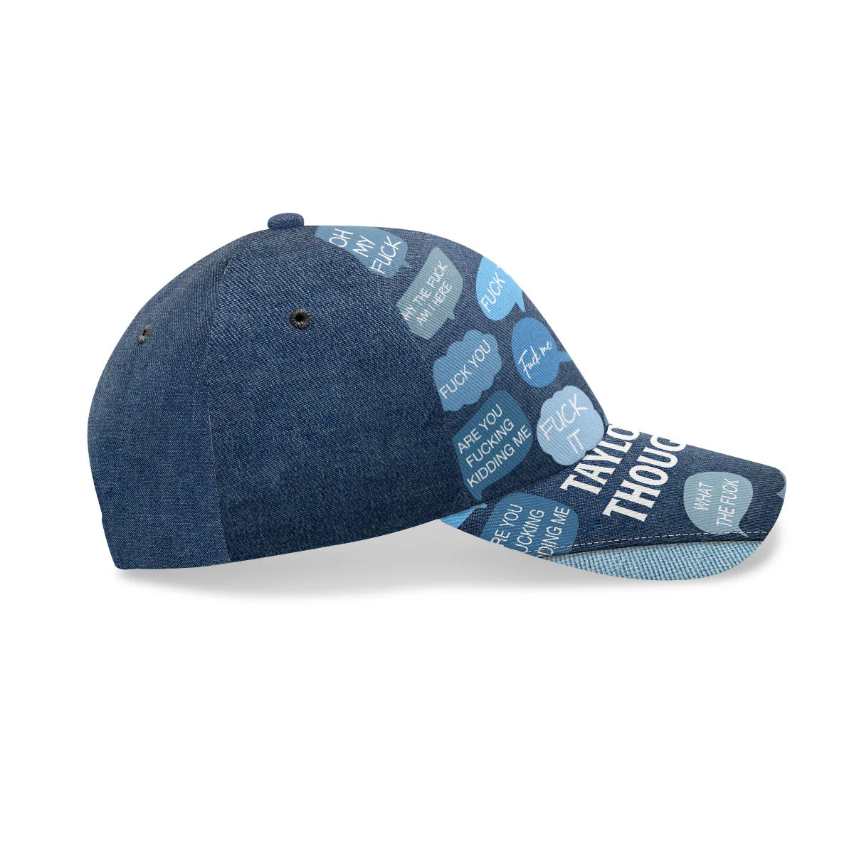 Thought - Personalized Classic Cap - Image 4