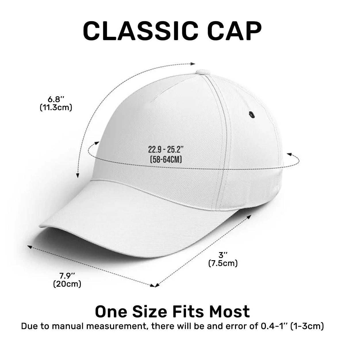 Thought - Personalized Classic Cap - Image 6