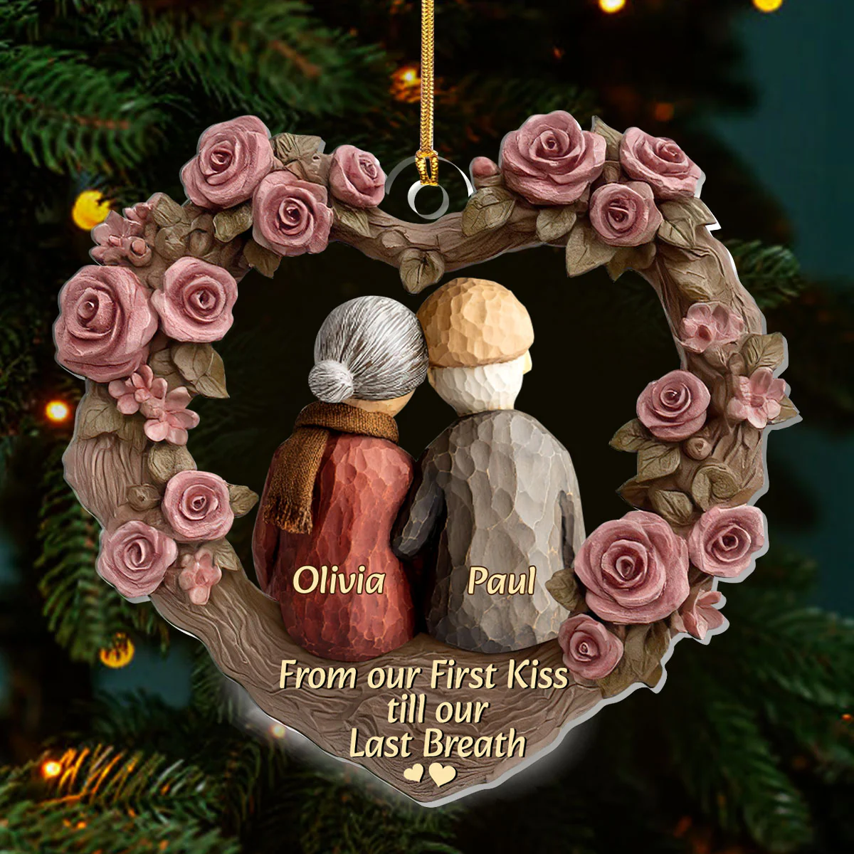 Till My Last Breath - Personalized 1-Layer Acrylic Ornament