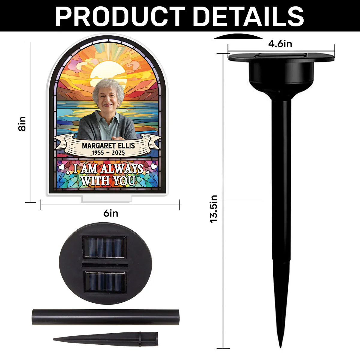 Until We Meet Again - Personalized Solar Light - Image 6