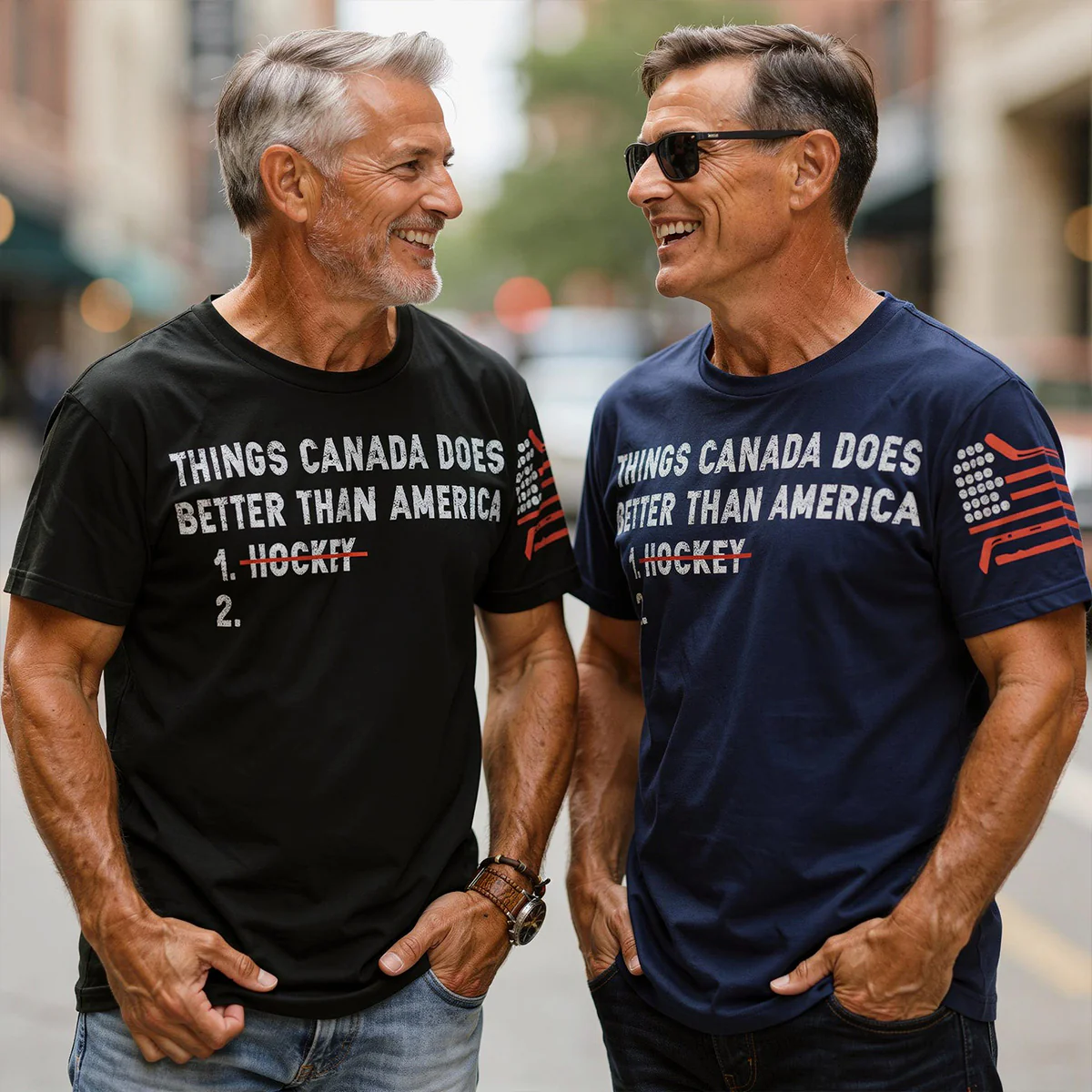 US Hockey - Personalized All-Over-Print T-Shirt - Image 2